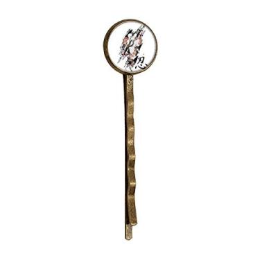 Imagem de Japan Culture Ninja Samurai Espada Retro Metal Hair Bobby Pin Headwear