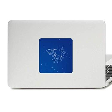 Imagem de Adesivo de vinil com padrão de constelação Taurus do universo estrela para laptop decoração de PC