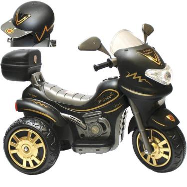 Imagem de Moto Eletrica Biemme Sprint Turbo 12V com Capacete Gold