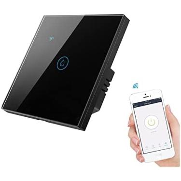 Imagem de Termostato Sem Fio Wifi Interruptor Inteligente Aquecedor De Água Interruptores Tuya Vidro Controle De Voz Temporizador De Toque Temperatura Controle Remoto Celular APP Termostato De Aquecimento,N
