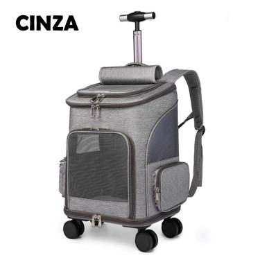 Imagem de Bolsa Mochila com Rodinhas Lorben para Transporte de Pets Cães Gatos  GT6280