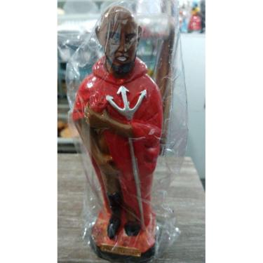 Imagem de Imagem Exu Gira Mundo Escultura Gesso Estatua 20 Cm