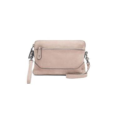 Imagem de Frye Carteira feminina Melissa Snap Card, Cogumelo nobuck, One Size