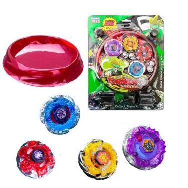 Beyblade 4 In 2 Com Luz + 4 Beyblade + 2 Lançadores Arena em Promoção na  Americanas