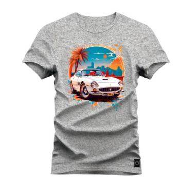 Imagem de Camiseta Premium Malha Confortável Estampada Carro Paisagem - Nexstar