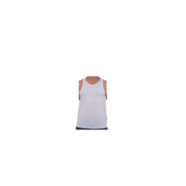 Imagem de Camiseta Regata Masculina Slim Dry Fit (GG, Branco)