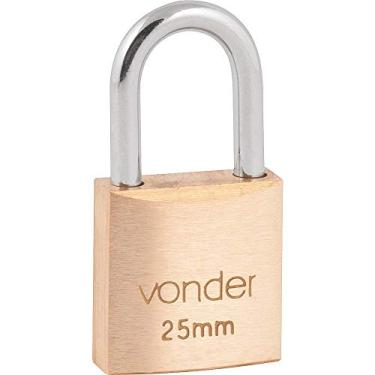 Imagem de Vonder, Cadeado De Latão 25 Mm, Encartelado.