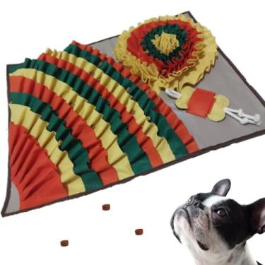 Imagem de BRINQUEDO PARA CACHORRO E GATO TAPETE DE FORRAGEIO ENRIQUECIMENTO AMBIENTAL PARA CÃES