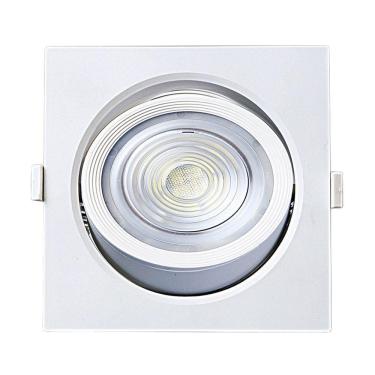 Imagem de Kit 3 Spot De Led Embutir Alltop Par30 Quadrado 10w Bivolt Taschibra 6500k Luz Fria