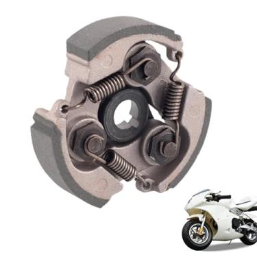 Imagem de Shakven Embreagem centrífuga ATV, motor 49CC | Embreagem profissional para bicicleta motorizada de alumínio,Substituição de embreagem centrífuga de 3 sapatos à prova d'á se encaixa em 47CC