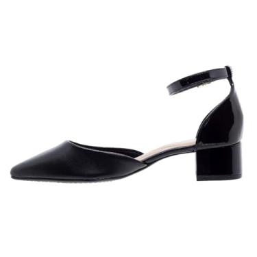 Imagem de Sapato Feminino Beira Rio Mule Bico Fino Preto 35