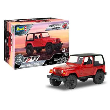 Imagem de Revell 85-1239 Jeep Wrangler Rubicon Model Truck Kit 1:25 Scale 10-Piece Skill Level 2 Plastic Easy-Click Model Building Kit