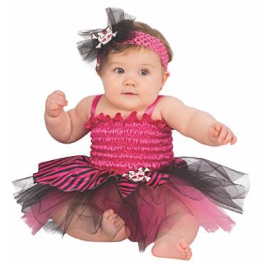 Imagem de Rubie's Fantasia tutu de pirata para bebês, Multicor, Toddler
