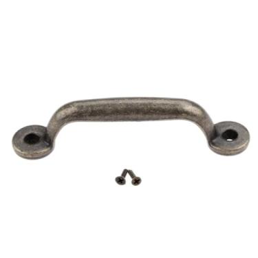 Imagem de Puxador de bronze antigo para porta de gaveta, joias vintage, baú, cozinha, banheiro, quarto, decoração de casa, bronze antigo, 1 peça