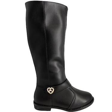 Imagem de Bota Infantil Molekinha Montaria Menina - Preto - 31
