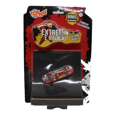 Imagem de Skate de Dedo com Rampa de Manobras, Extremo e Radical - Toyng (Modelo 6)