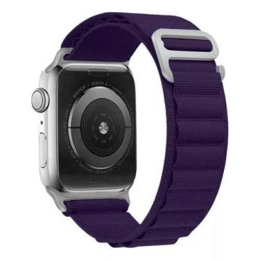 Imagem de Pulseira Alpine Alpinista Tecido Para SmartWatch Ultra 49mm 45mm 44m L