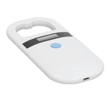 Imagem de Scanner de Chip Animal, Leitor de Microchip RFID, Armazenamento de Dados Recarregável, Display OLED USB para ISO11784/85, FDX-B, Etiquetas ID64, Com Distância de Leitura de 15 Cm