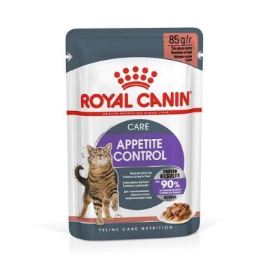 Imagem de Ração Úmida Royal Canin Sachê Appetite Control para Gatos Castrados - 
