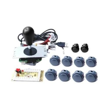 Imagem de Kit DIY Para Console Arcade Com Joystick De 8 Vias E Botões Para PC Ra