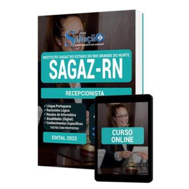 Imagem de Apostila Instituto SAGAZ - RN - Recepcionista - Editora Solução