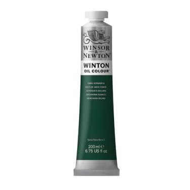 Imagem de Tinta Oleo Winton 200ml Sr1 Winsor & Newton Escolha a Cor, DARK VERDIG