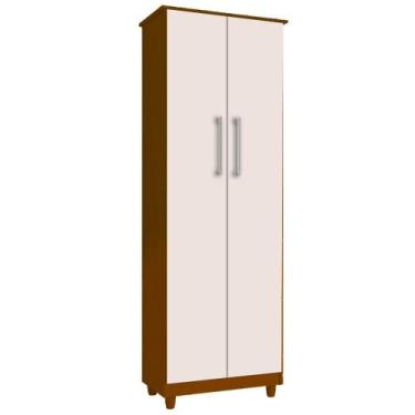 Imagem de Armário Multiuso Nina 2 Portas Rud Rack Cor Cinamomo Areia - Estrela M