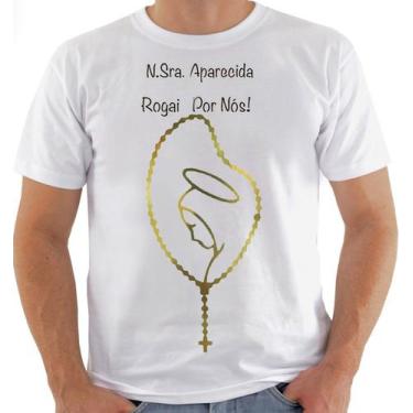 Imagem de Camisa Camiseta 5288 - Nossa Senhora Aparecida - Primus, Branco, 06