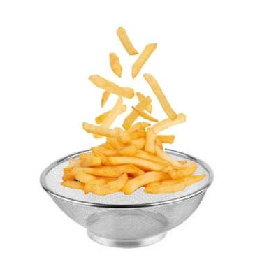 Imagem de Cesto para Fritura em Aço Inox 18cm Escorredor - Sk
