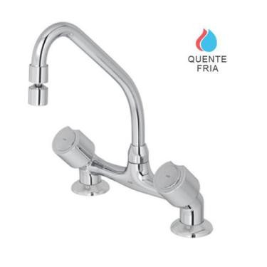 Imagem de Misturador Cozinha Mesa Deca Targa Bica Móvel - 1256C40CR