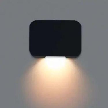 Imagem de Balizador Sobrepor de Parede POD Preto - OPUS