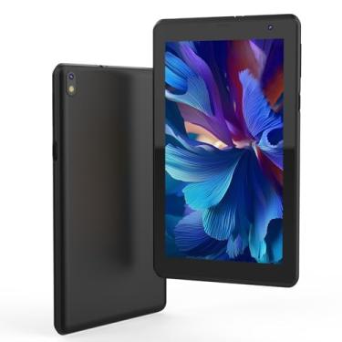 Imagem de WUIUHOU Tablet 2024, tablet Android 12, tablet de 7 polegadas, tela sensível ao toque IPS, quad-core, 4 GB + 32 GB (expansão de 1 TB), WiFi, BT, protetor de tela de tablet, leve.
