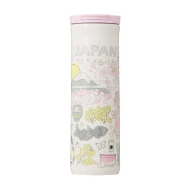 Imagem de Starbucks Copo de aço inoxidável Spring Been There Series JAPAN 473ml