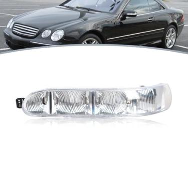 Imagem de JESYMBX 1 par de indicadores retrovisores do automóvel esquerdo e direito LED fonte da lâmpada de seta para Mercedes Benz CL S Class W220/215 2003-2006 esquerda