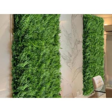 Imagem de 9 Placas Mistas Artificiais 3D Painel Decorativo Permanente para Pared