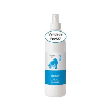 Imagem de Perfume Colônia Pet Blue Perigot 500ml Banho Tosa Cães Gatos