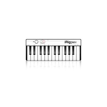 Imagem de IK Multimedia iRig Keys Mini controlador de teclado universal de 25 teclas para iPhone, iPad, Android e Mac/PC