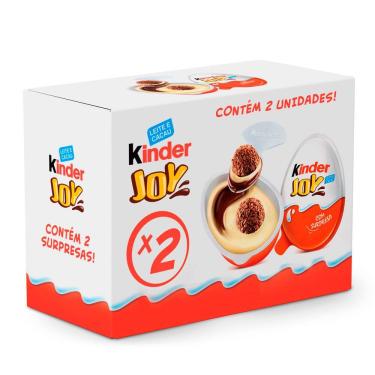 Imagem de Chocolate Kinder Ovo Joy com 2 Unidades de 20g Cada