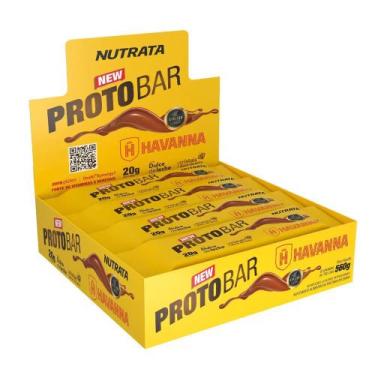Imagem de Suplemento Em Barra Whey Protobar Havanna Doce de Leite 8un - Nutrata