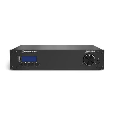 Imagem de HAYONIK, Amplificador Receiver Classe D, 400W RMS, Bluetooth 5.0, USB, Rádio FM, Entrada Óptica, Saída para Subwoofer - Sonora 2200