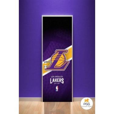 Imagem de Adesivo de porta - LAKERS - NBA - BASKETBOL - PGG Impressão Digital, 9