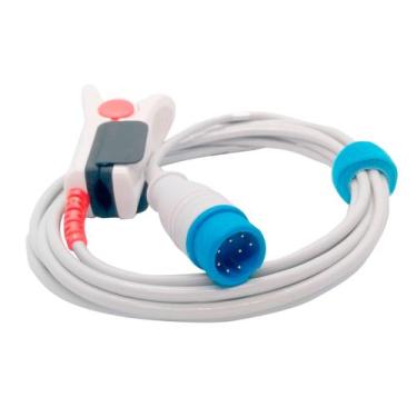 Imagem de Sensor de Oximetria Compatível Com Mindray Pm9000 Masimo - Maple Hospi