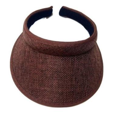 Imagem de 30 Viseira De Praia Tiara Arco Adulto Infantil Aba 8 Ou 13cm - Mrvenda