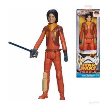 Imagem de Boneco Action Figure Star Wars Ezra Bridger Escala 30 Cm Hasbro Titan