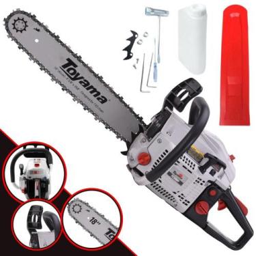 Imagem de Motosserra Profissional À Gasolina 2T Toyama TCS58H 3,2HP de Potência 