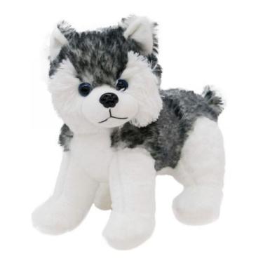 Imagem de Cachorro Husky Levantado 40cm - Pelúcia - Foffy