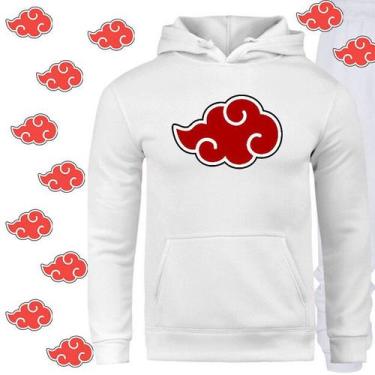 Imagem de Moletom Naruto Akatsuki Bordado Canguru - GRIFE GARAGE CONFECÇÕES, G