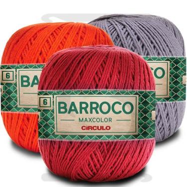 Imagem de Barbante Barroco MaxColor no 6 - Círculo, 5767 Bandeira
