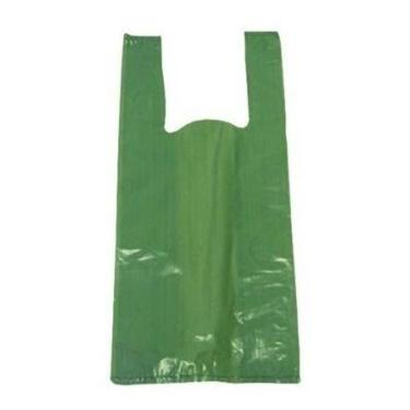 Imagem de Sacola Reciclada Verde 30 Cm X 40 Cm Pacote Com 5kg 1400 Und - HIGIPAC
