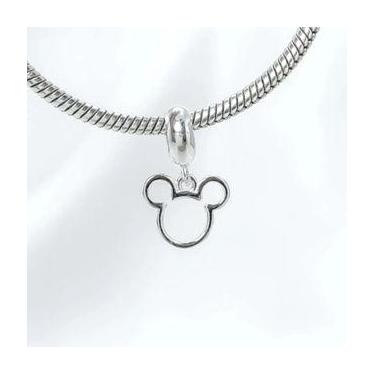 Imagem de Pingentes Berloque Mickey Disney Prata 925 Legitima, Berloque Ratinho 
